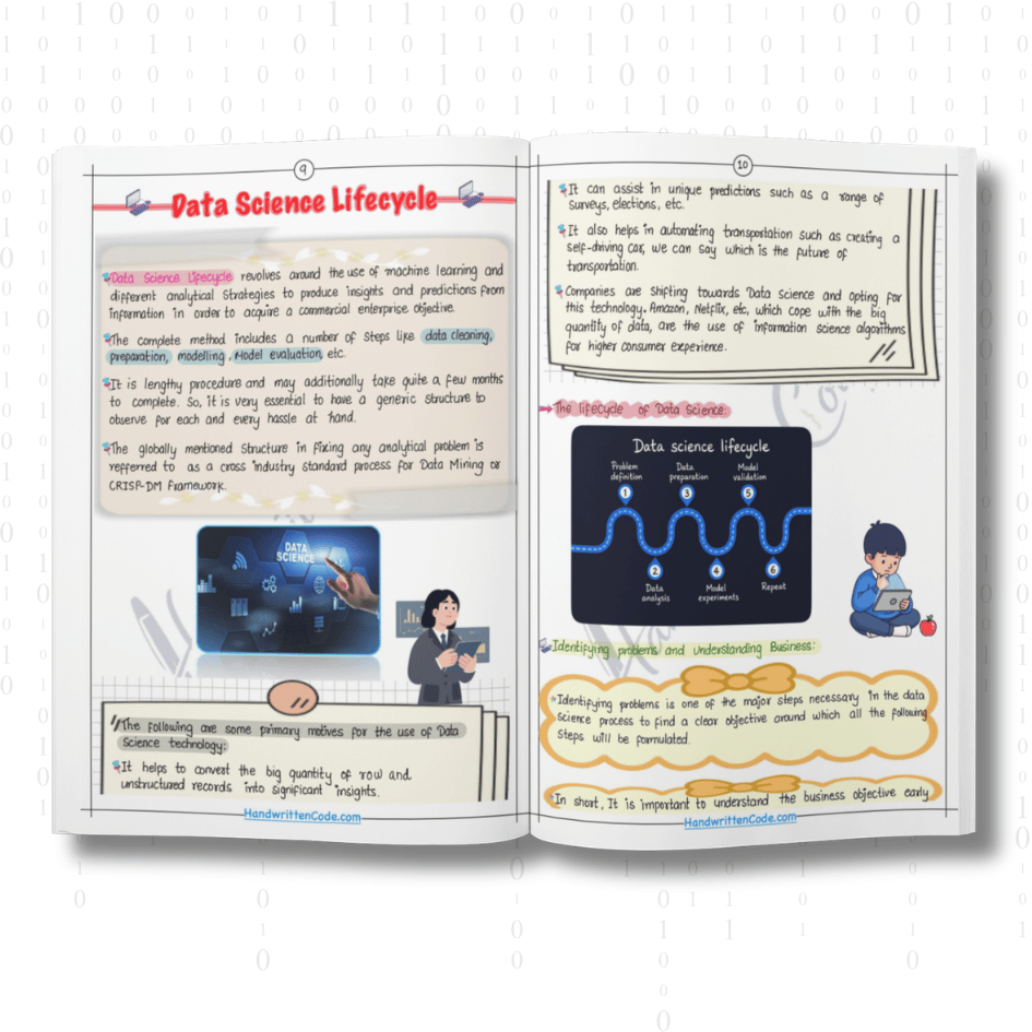 Data Science Simplified Handwritten Notes