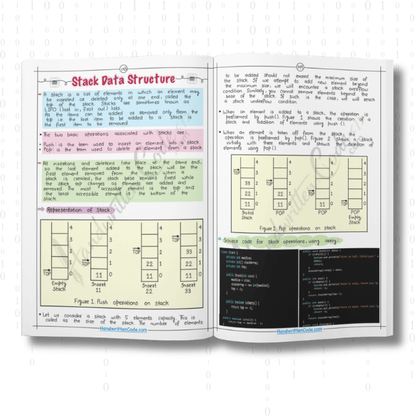DSA with Java Simplified Handwritten Notes