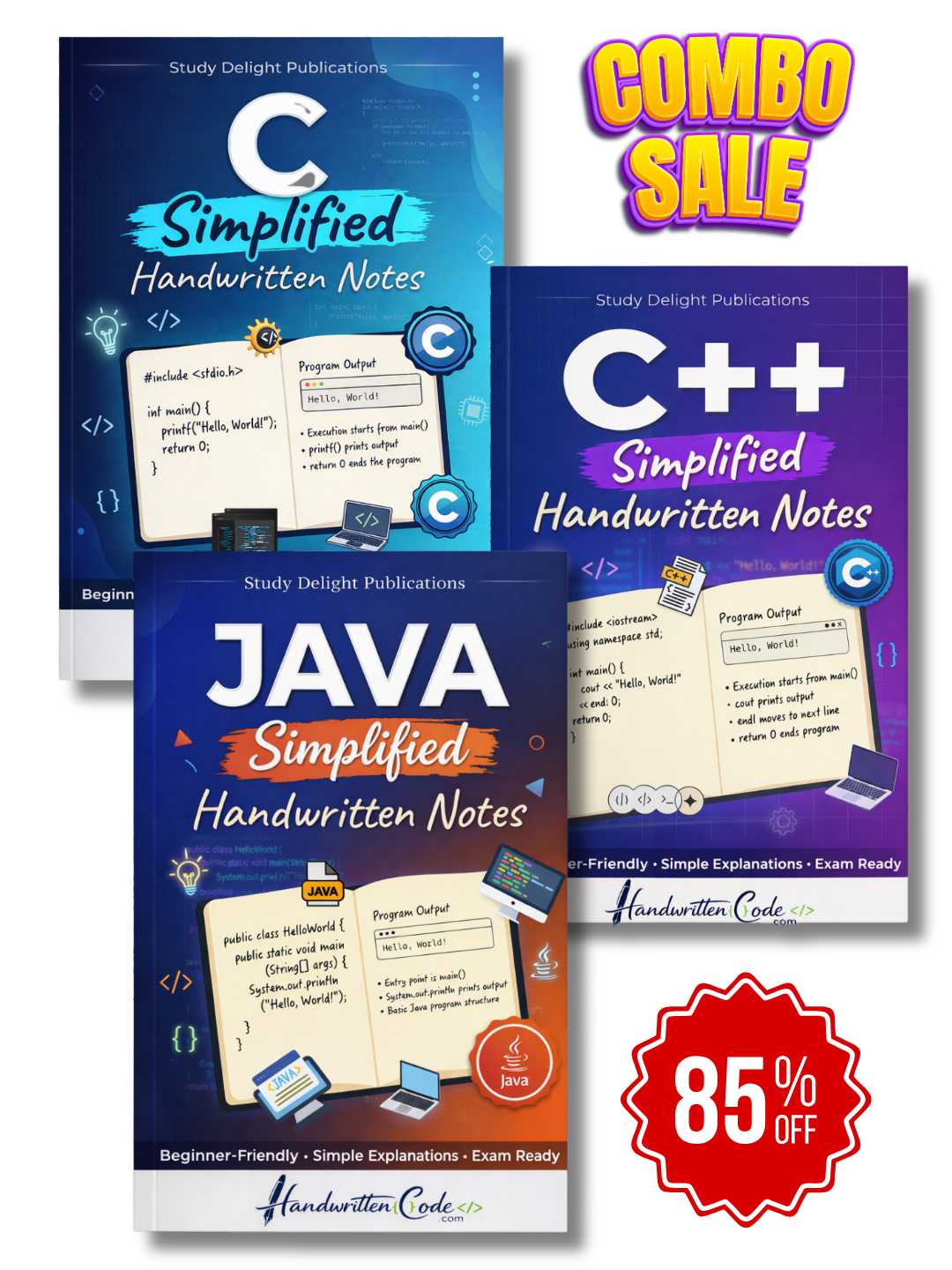 C++ Simplified Handwritten Notes