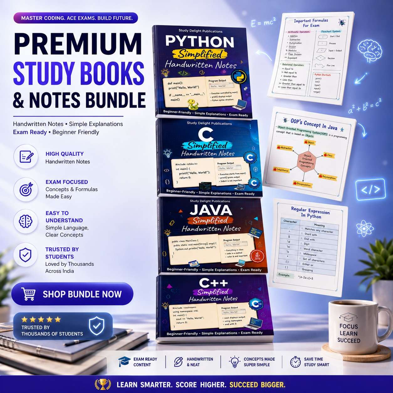 all programming handwritten notes just for free !! •... Handwritten Code
