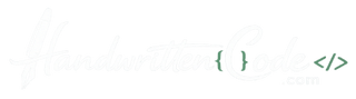 Handwritten Code