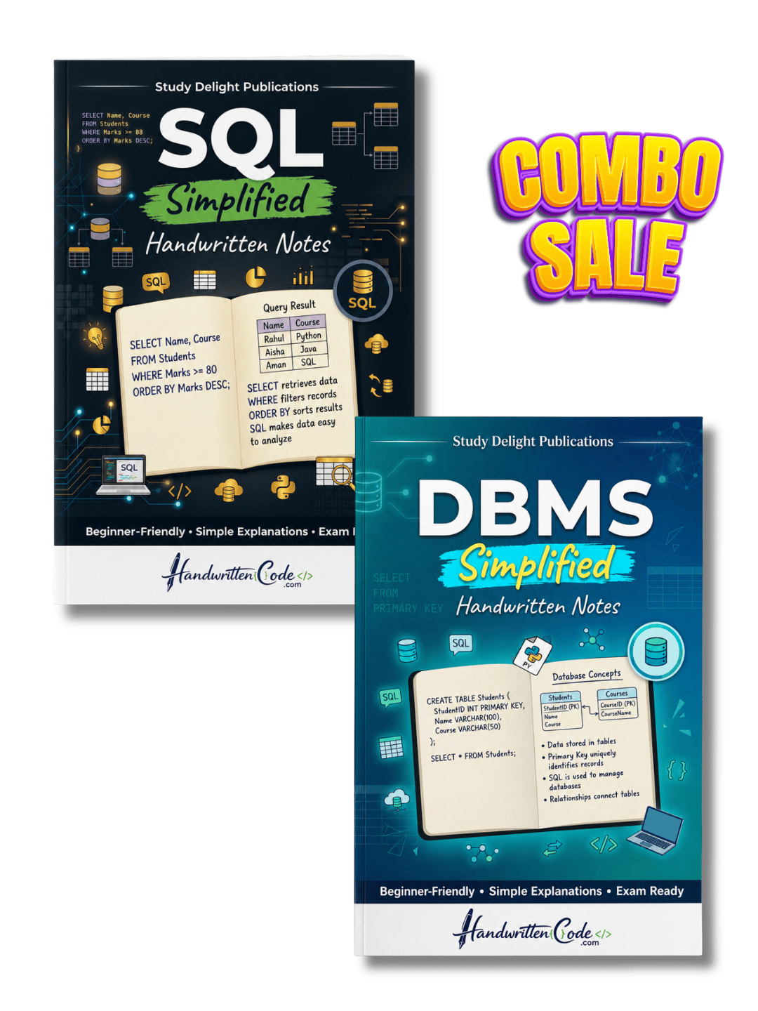 DBMS Simplified Handwritten Notes