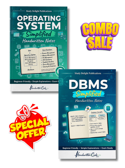Operating System Simplified Handwritten Notes
