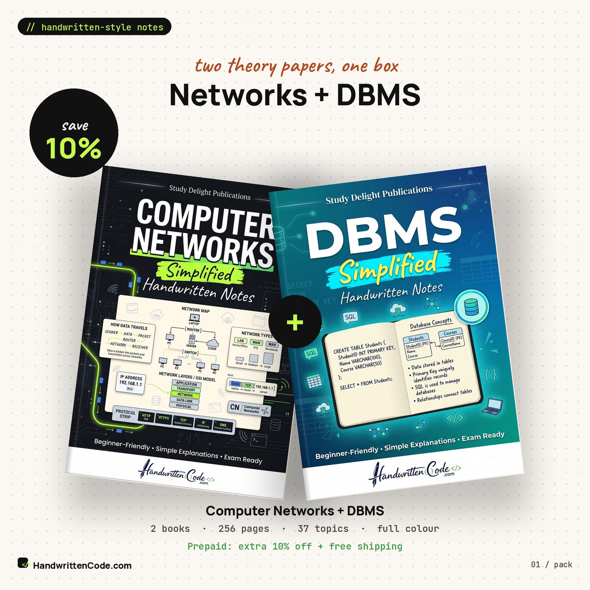 DBMS + Computer Networks pack