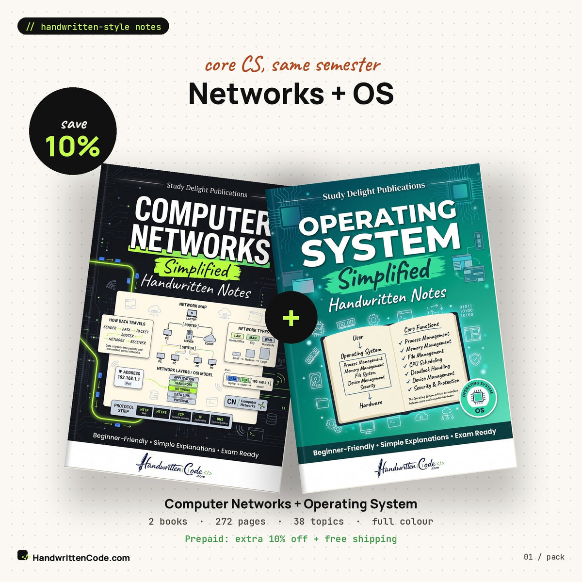 Computer Networks + Operating System pack