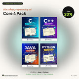 C + C++ + Java + Python