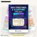 DSA with Java Simplified handwritten-style notes — cover with inside pages